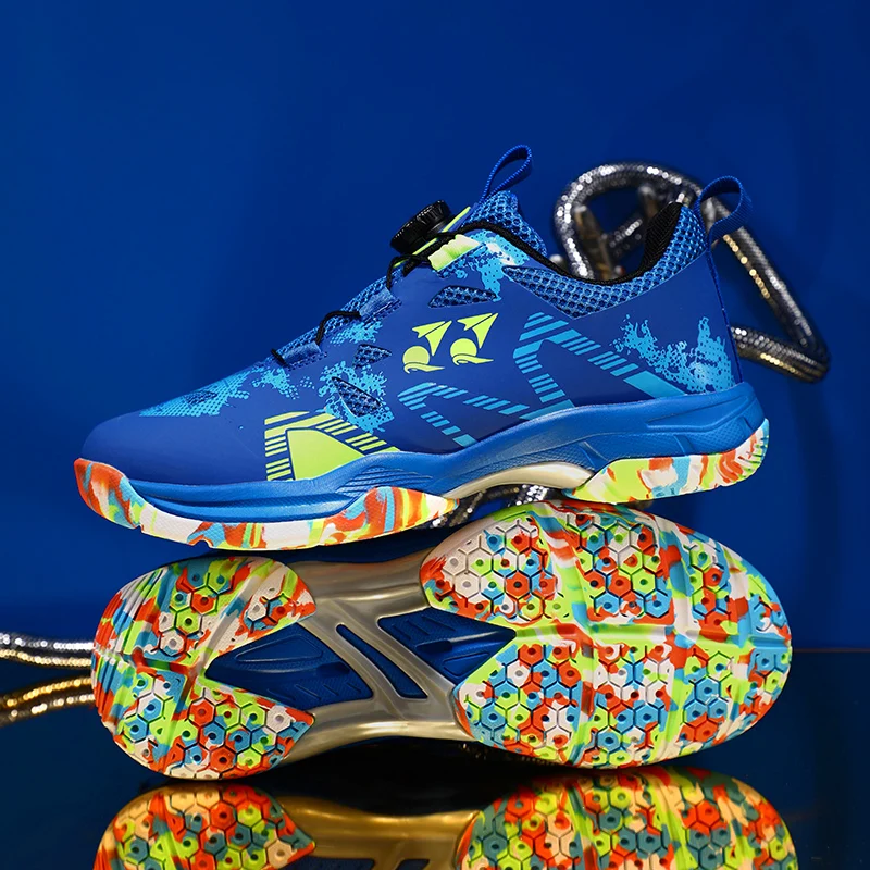 الرجال النساء أحذية كرة الريشة جلد سريع أحذية رياضية للتنس بينغ بونغ أحذية تدريب عدم الانزلاق في الهواء الطلق أحذية رياضية رياضة أحذية رياضية