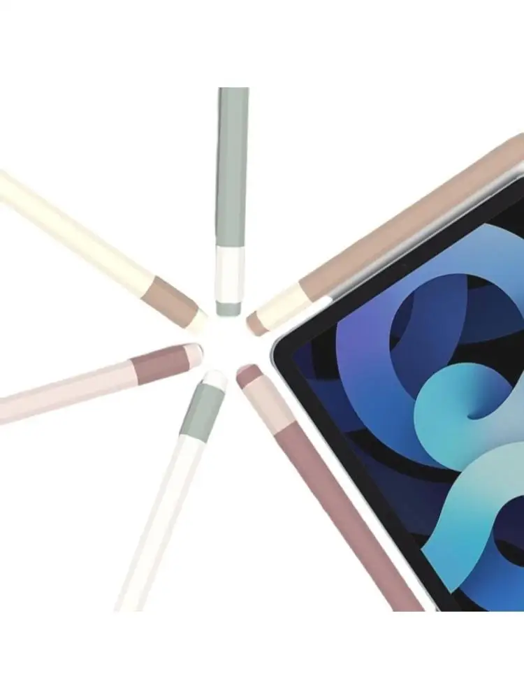 

652F Stylish Silicone Case Skin for Pencil 3(USB C) Cover Full Protect Against Drop