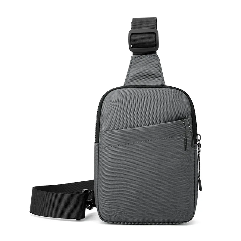 

Casual Men'S Bag Shoulder Bag Mobile Phone Pouch For Running Travel Outdoor Activities Wallet Zipper Purse Card Holder Organizer