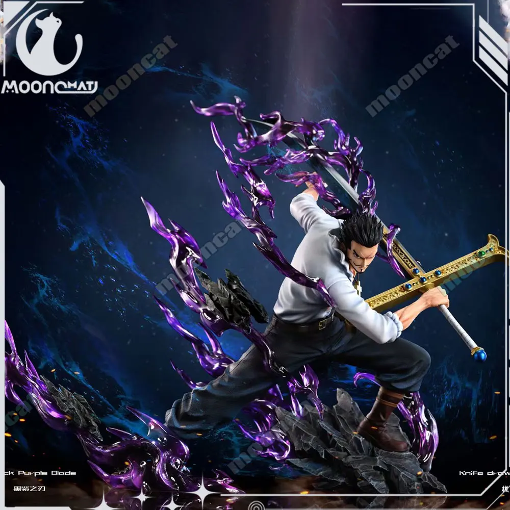 

30cm ONE piece Figures Dracule Mihawk Figure Anime Pvc Gk Figurine Model Doll Collection Room Decoration Toy Birthday Gift