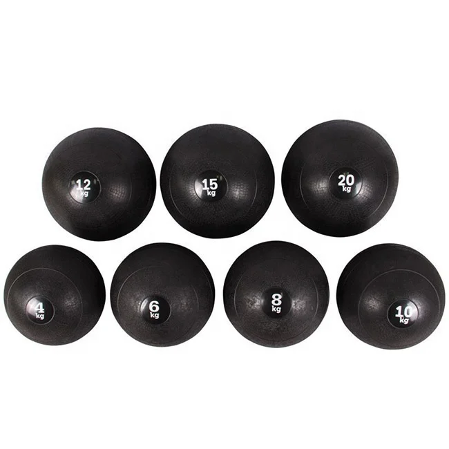 Core Strength Training Workout Exercise Fitness Basketball Type PVC Weighted Medicine Ball Wall Ball Slam Sand Ball