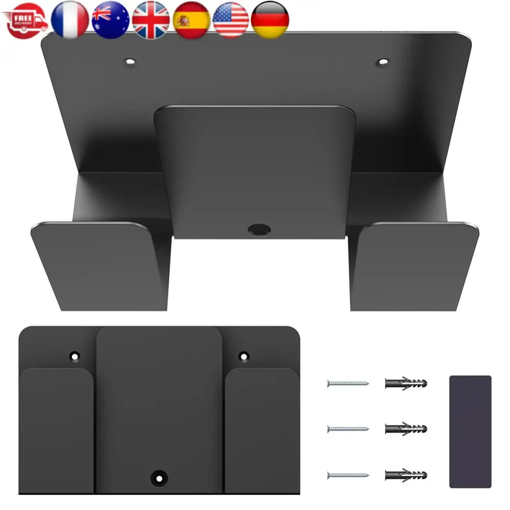 

Настенная металлическая полка-органайзер для ноутбука/клавиатуры/планшета/Kindle/роутера/модема, для рабочего стола и прикроватной тумбочки