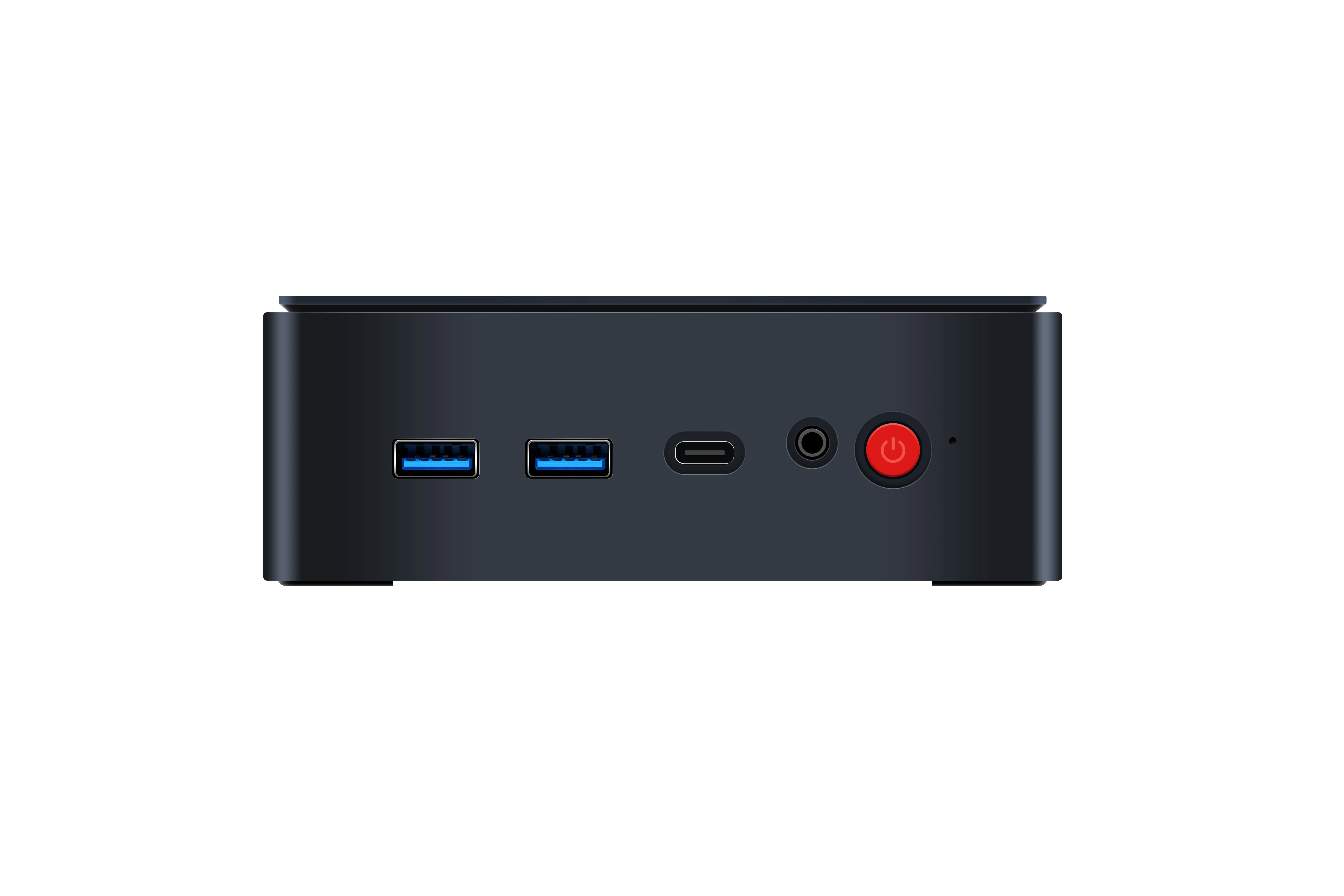 BKHD H8 Cyber Security Network Firewall Hardware N100 N150 Desktop Mini PC NUC Plastikowa obudowa Cienki klient Intel 12. generacji Type-C