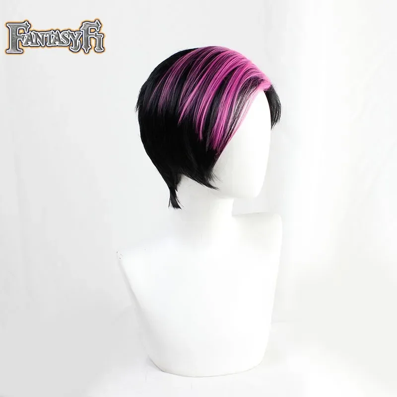 Perruque de Cosplay torsadée du pays des merveilles, perruque de princesse et de la grenouille Dr Facilier, cheveux synthétiques résistants à la chaleur, jeu de rôle pour fête de carnaval d'halloween