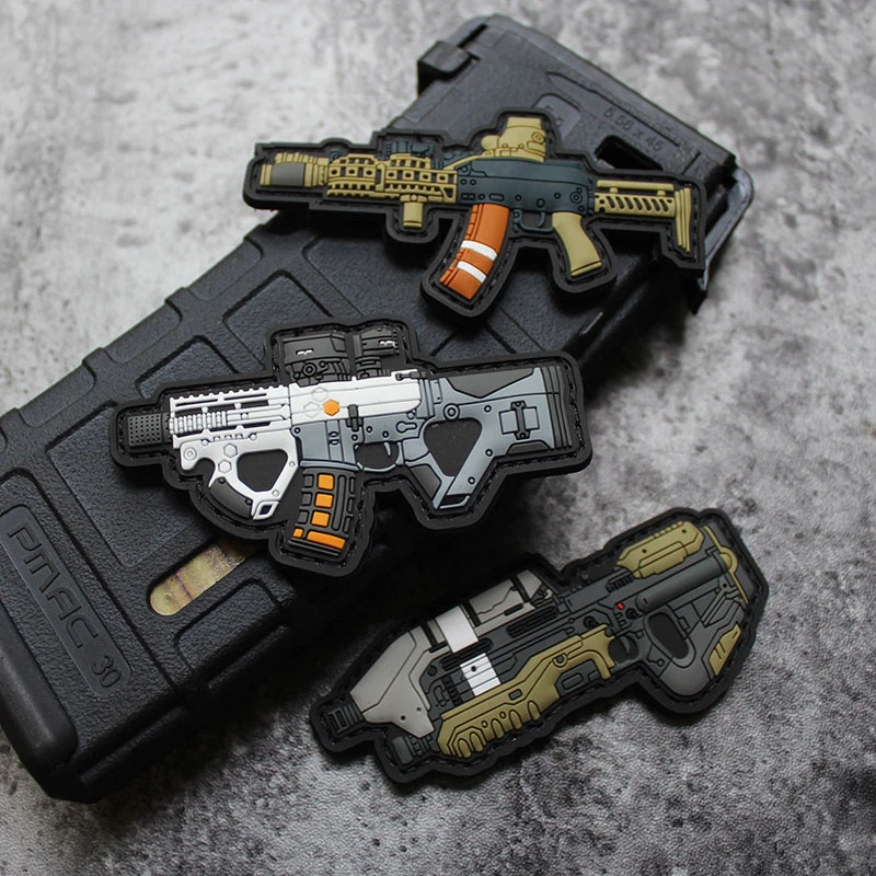 Zenitco Parche MOLLE táctico PVC 3D silicona - imagen 3