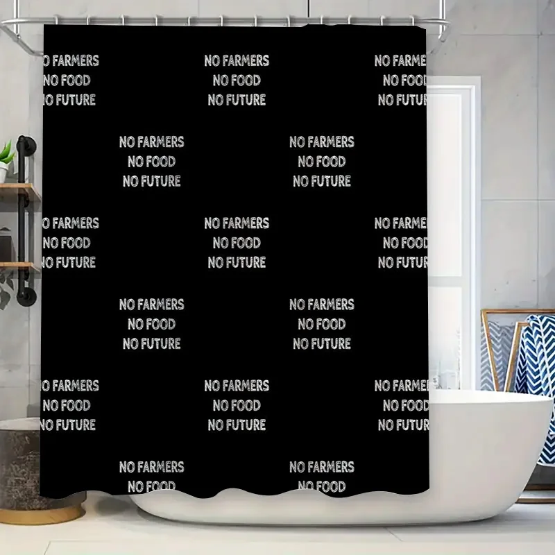 

Floral Shower Curtain Waterproof Vintage Botanical Flower Pattern Bathroom Decor Washable Fabric Liner for Home