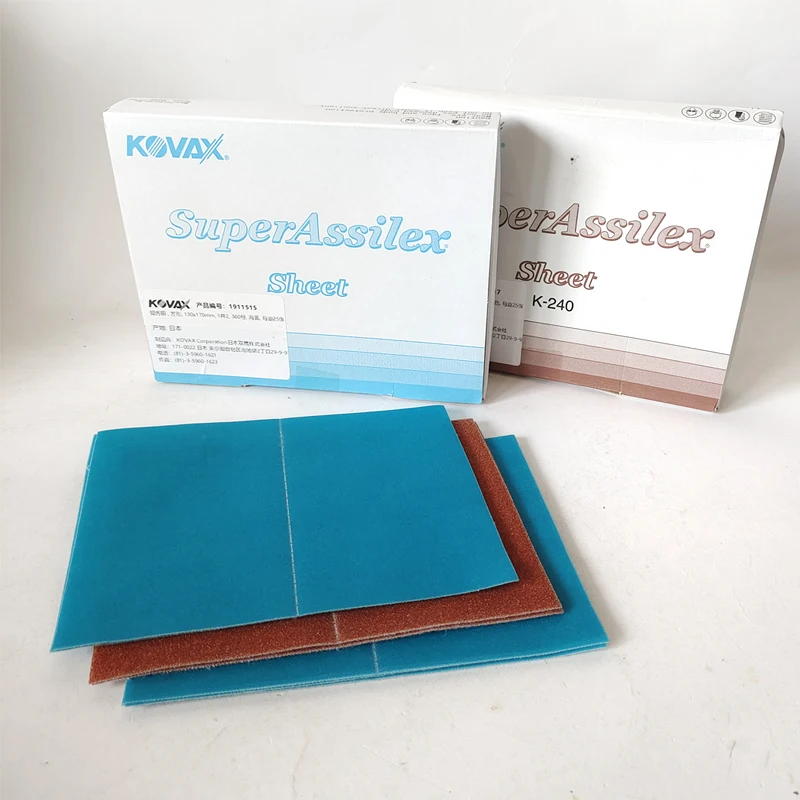 Japan KOVAX Square Soft Abrasive Sandpaper 2000/3000 Grit Fine Polishing Car Scratch Repair Beauty Finish Sbrasive