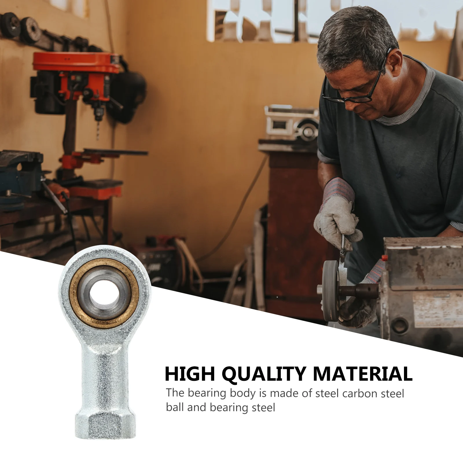 

Lubricated Bearings for Rod End Machine Accessories Metal Female Thread Connector