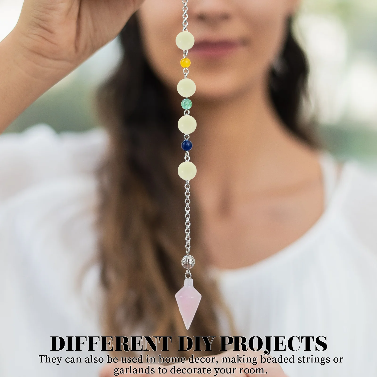 

100 шт. светящиеся в темноте бусины для изготовления ювелирных изделий DIY браслеты ожерелья ремесла светящиеся в темноте бусины