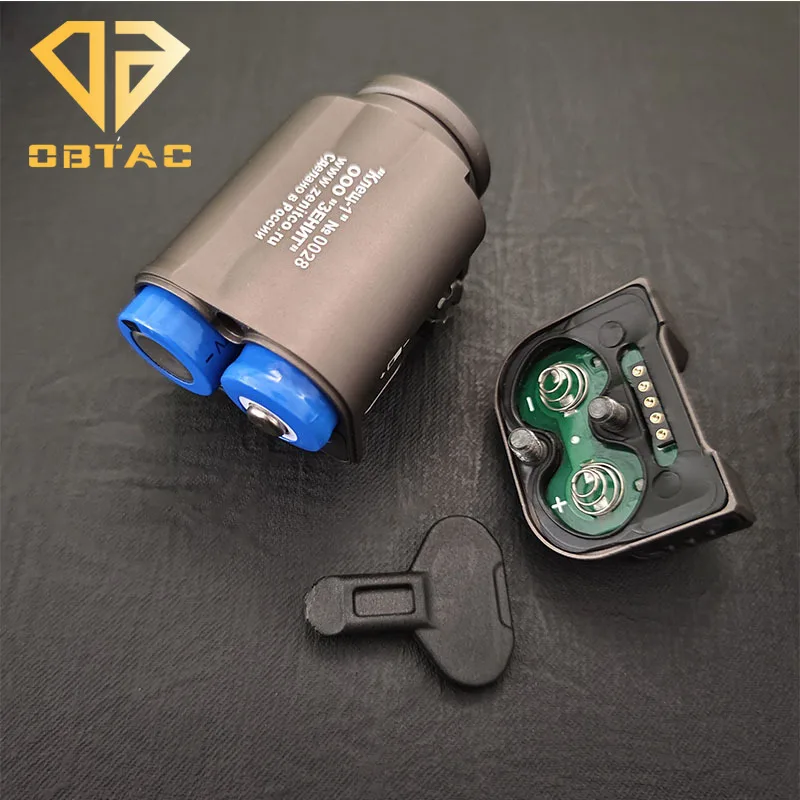 Imagem -06 - Airsoft-lanterna Led Tático k1 K1s para Caça Escoteiro Arma Pistola Glock 17 18 Holofotes Ajuste 20 mm