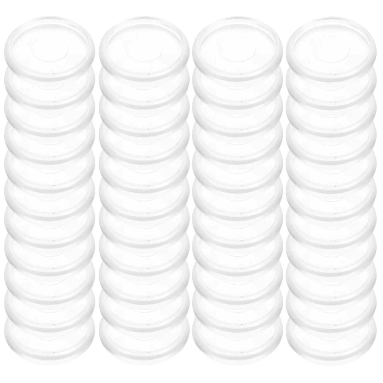 44 Pcs Disc Binding Buckle Scrapbook Discs Ring Circa Binders Mini for Planner Loose Leaf Abs Discbound Rings Office