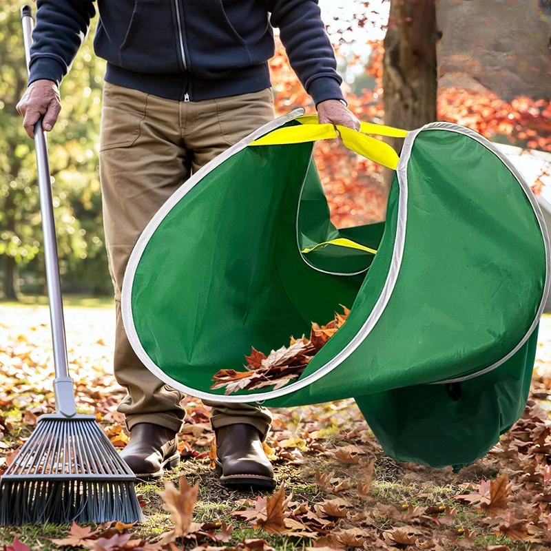 

Portable Quick Open Folding Cleaning Courtyard Garden Park Garden Deciduous Leaves Garbage Bag
