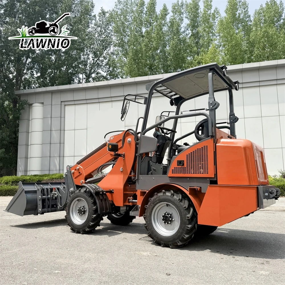 Factory Direct Supply Telescopic Loader  Optional Lithium Battery Flexible Steering Municipal Work Telescopic Arm Loader