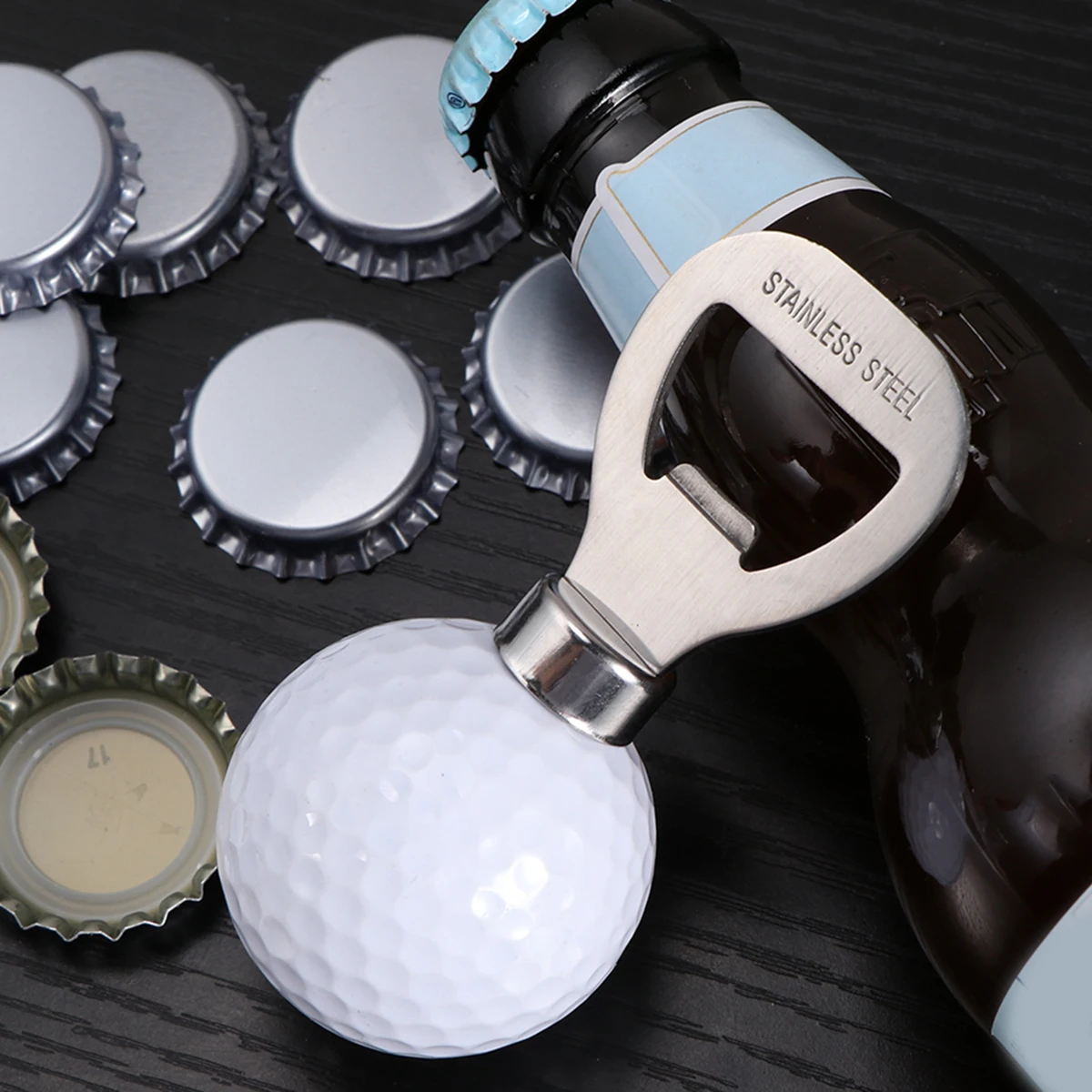 Ball Beer Opener Premium Stainless Steel Multifunctional Handheld Lifter For Drinks Soda Birthday Party Favors Gifts