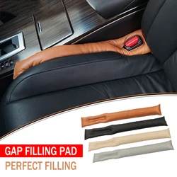 1Pc PU Leather Car Seat Gap Filler Soft Car Styling Padding Leak Pads Plug Spacer Universal Car Interior Accessories Organizer