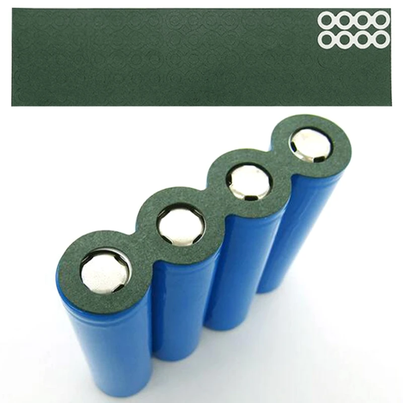 100Pcs Li-ion Battery Anode Insulation Gasket Insulator Ring for 18650 Series Glue Fish Electrode Insulated Pads