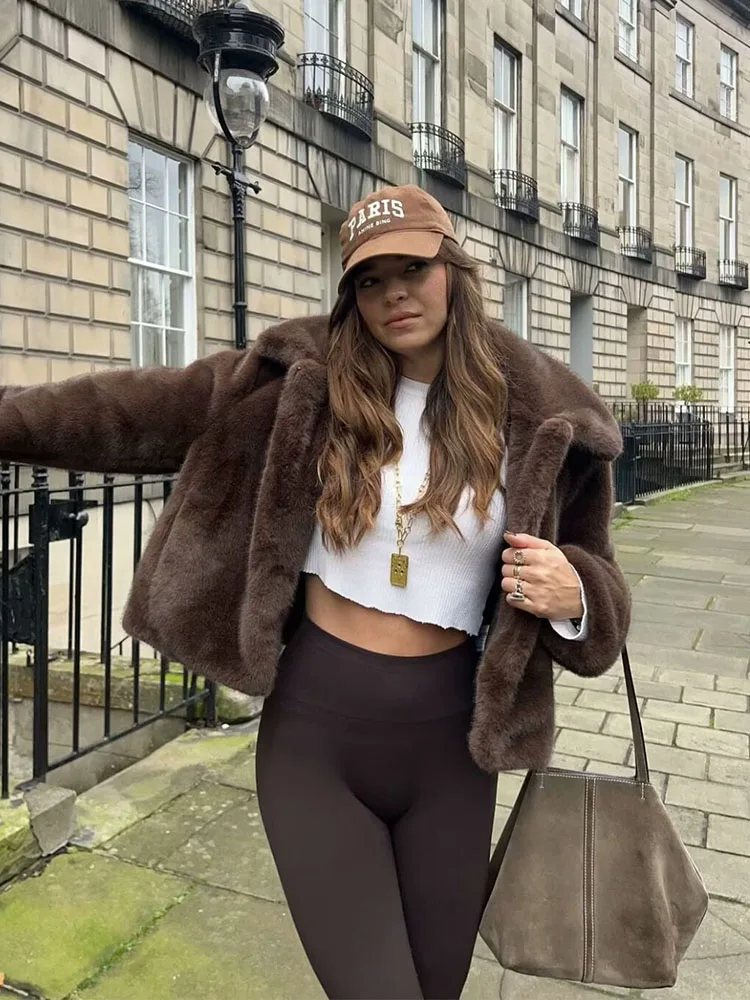 HH امرأة جديدة أزياء الخريف جولة الرقبة طويلة الأكمام واحدة الصدر جيب الديكور معطف الإناث عارضة الشارع نمط معطف #2