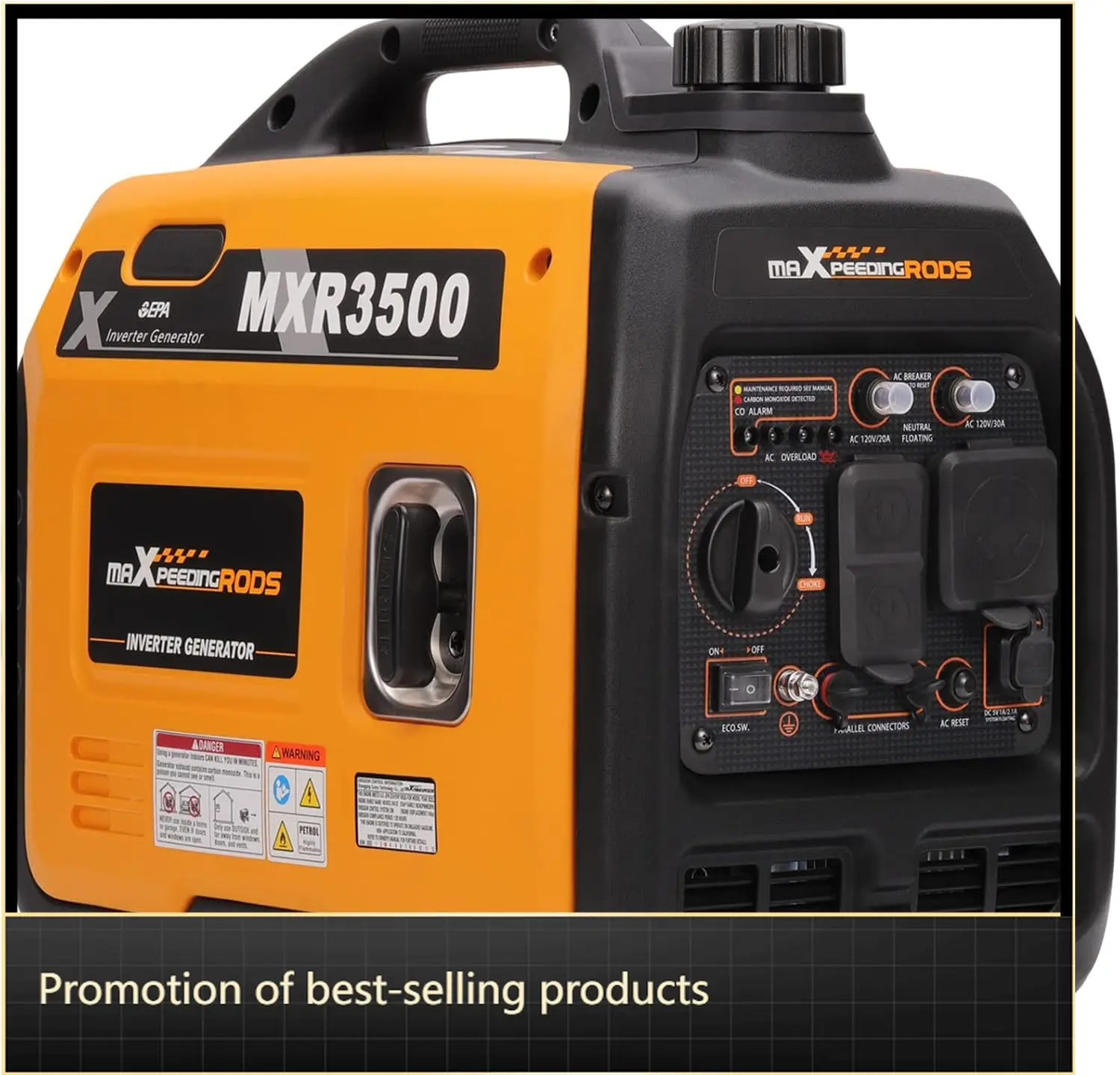 

Портативный инверторный генератор на газу для дома, кемпинга, автодомов и прицепов