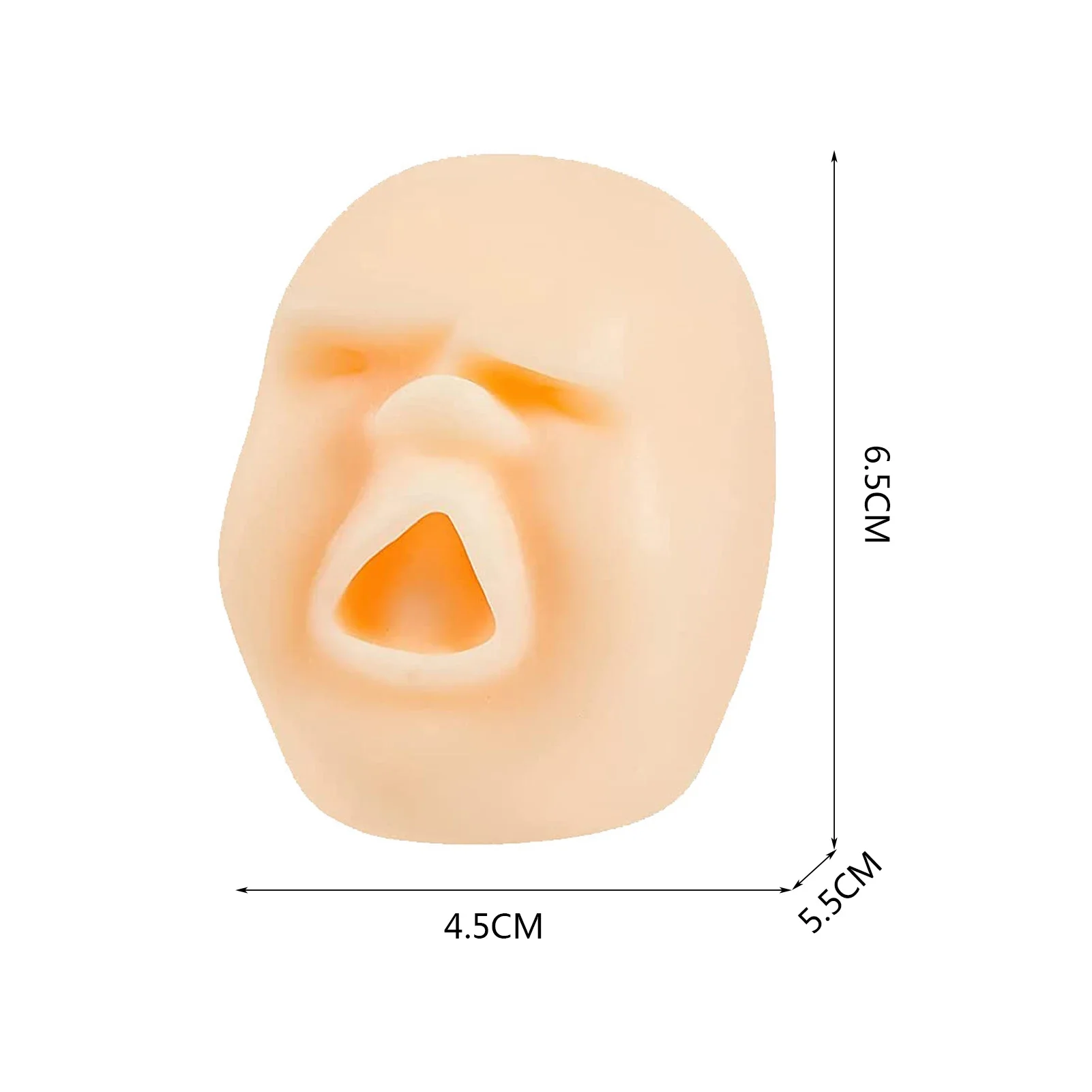 *Human Face Emotion Vent Ball Resin Relax Doll Fun Novelty Caomaru Antistress Ball Toy Adult Stress Relieve Novelty Toys Gifts ﻿