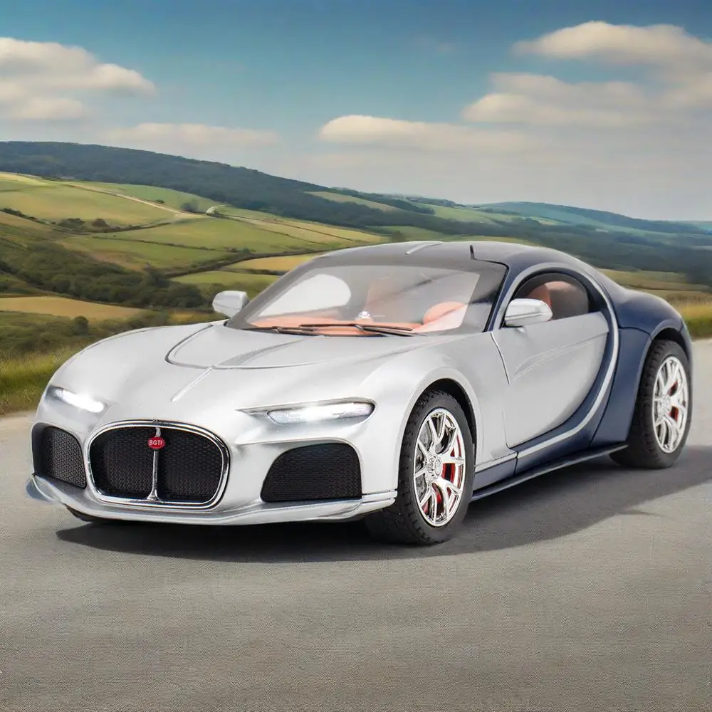 

1:24 атлантические игрушки, модель автомобиля, роскошный спортивный автомобиль из сплава, литой под давлением, имитация звука, свет, автомобиль на Рождество, подарок, детские игрушки для мальчиков