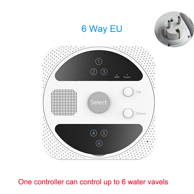 Controller di irrigazione da giardino intelligente a 4/6/8 zone Timer di irrigazione WiFi sistema di irrigazione a goccia programmabile con