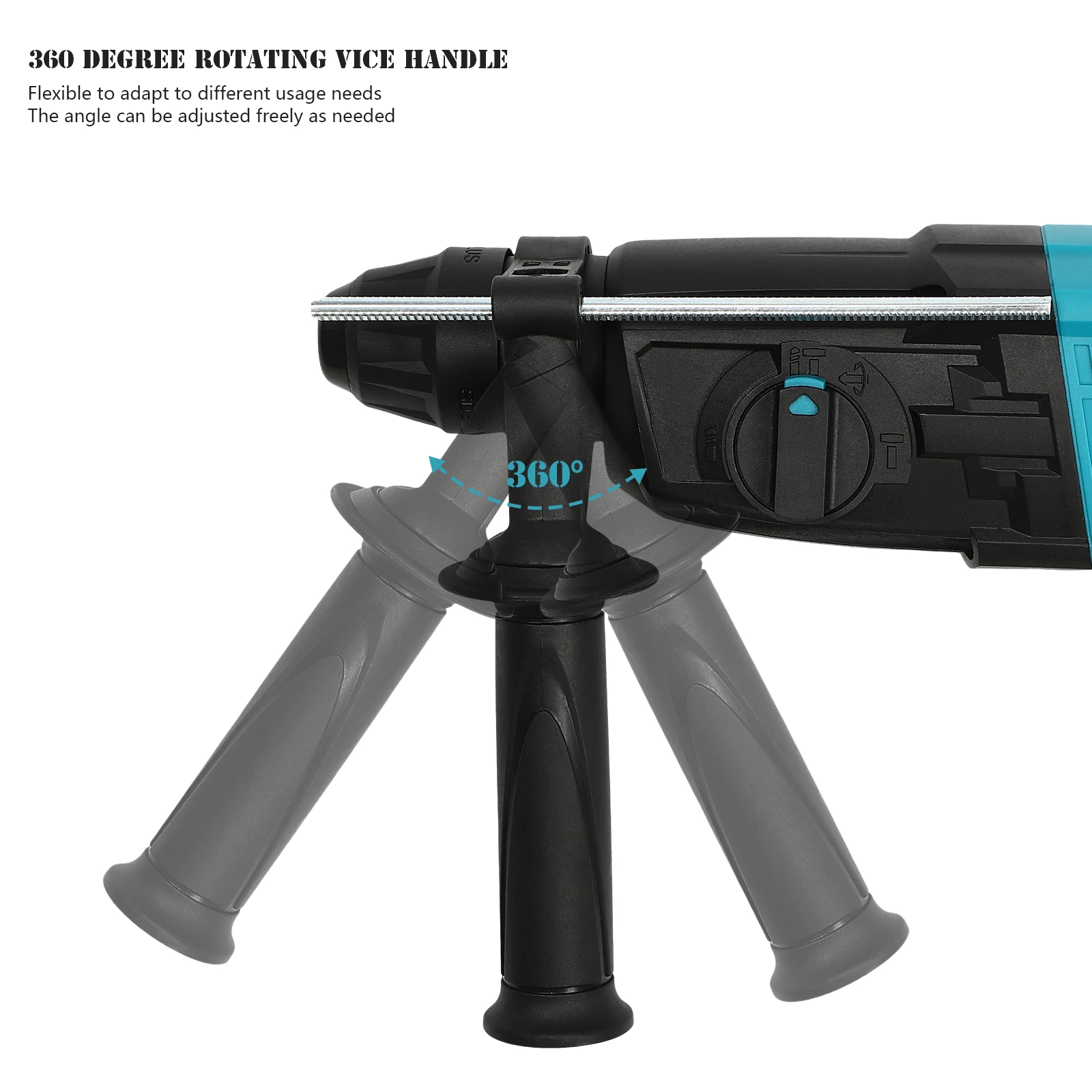 Perceuse électrique à distance pour béton, outils de forage à percussion, puissance filaire, circulation de masse, haute puissance, 800W