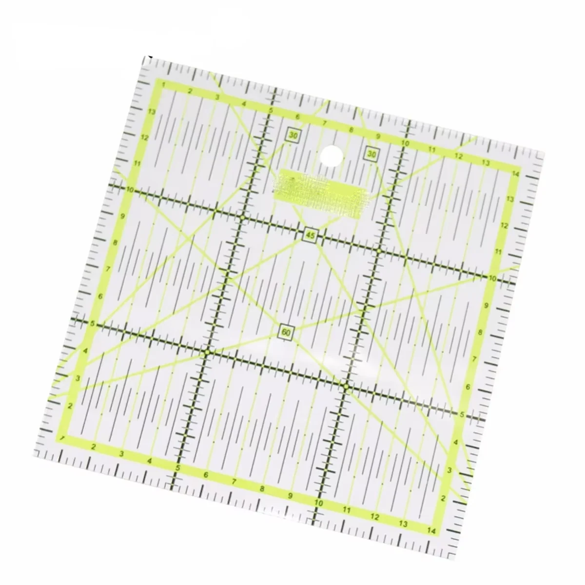 

15x15cm Measuring Ruler Seam Sewing Patchwork Tool Acrylic Drawing Dressmaker Yardstick DIY Craft Quilting Cutting Accessories