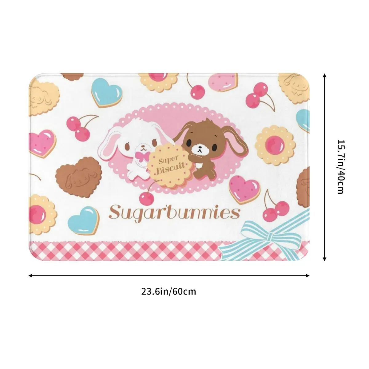 Sugarbunnies Non-slip Doormat Floor Mat Water oil proof Carpet Rug for Kitchen Entrance Home Bedroom Footpad Mats