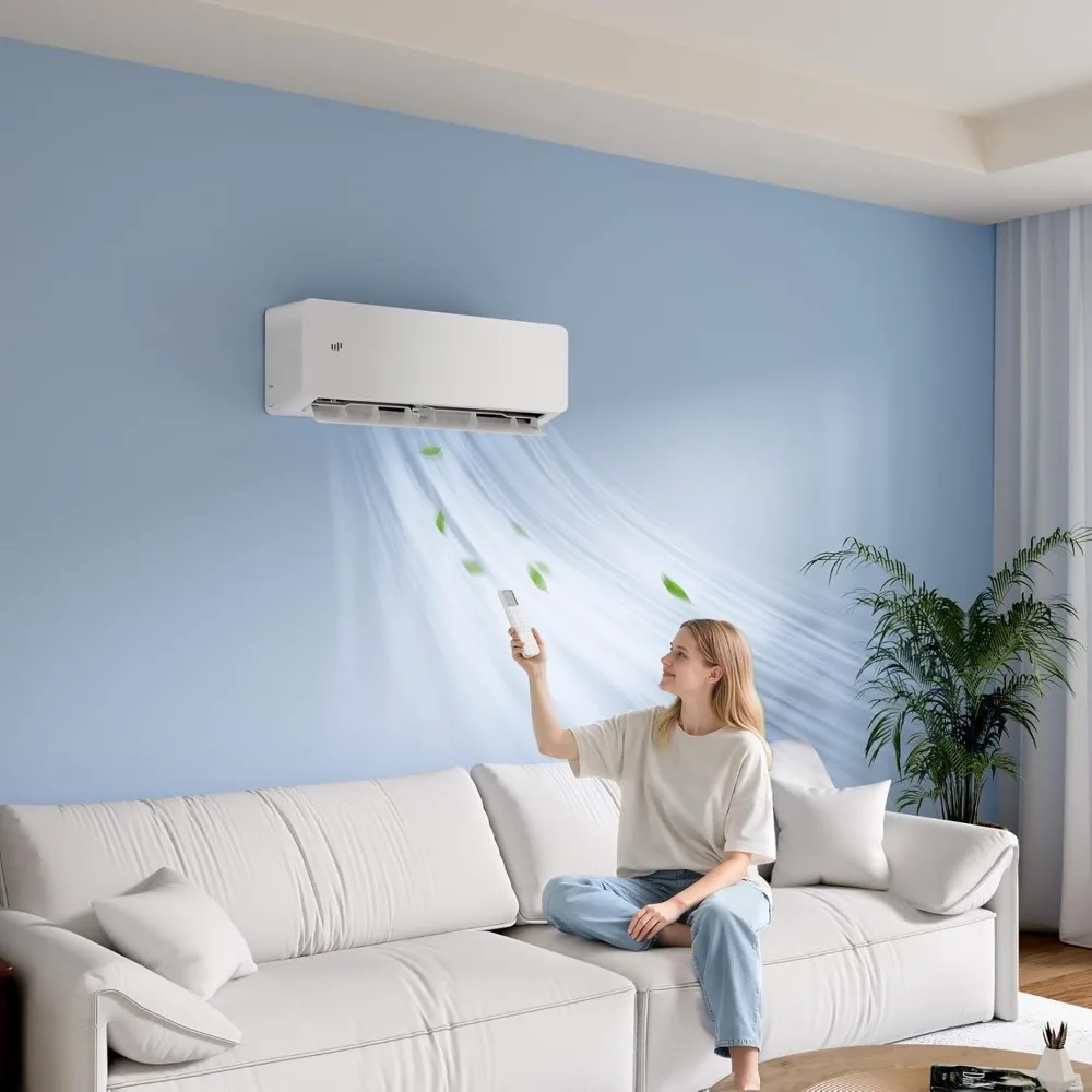

12000 BTU Ductless Mini Split Air Conditioner 115/230V Heating System 20 SEER2 Energy Efficient Customized