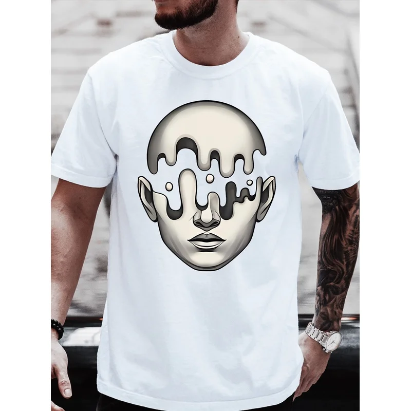 Men'S T-Shirt, New Men'S Summer Short-Sleeve 