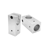 Tipo T Columna fija Eje óptico Conector cruzado Bloque de abrazadera Diámetro del orificio interior 8 10 12 15 16 20 25 30 mm