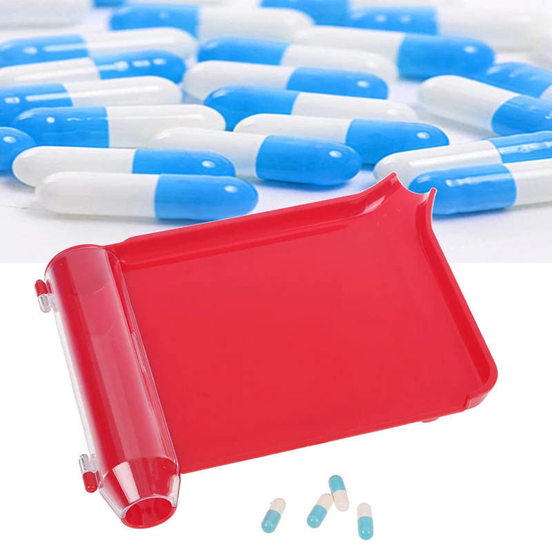 Pills Counting Tray Counter Dispenser Pharmacy Spatula Doctor Pharmacists Tool
