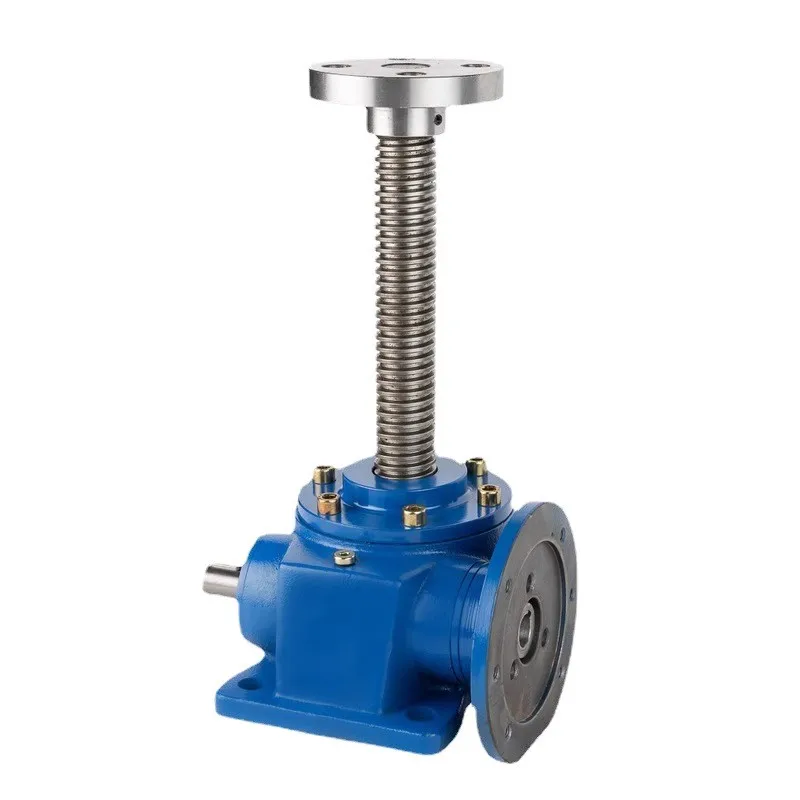 Customized Mini SWL Screw Jack with Worm Gearing 2-200T Lift Capacity 10:1 Ratio