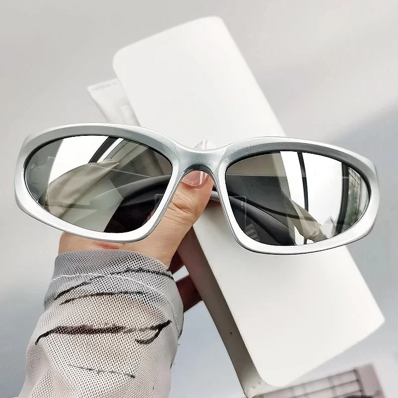 New Y2k Punk Sports Sunglasses For Women Men Luxury Brand Designer Vintage Sun Glasses Shades Women\'s Retro Goggle UV400 Eyewear