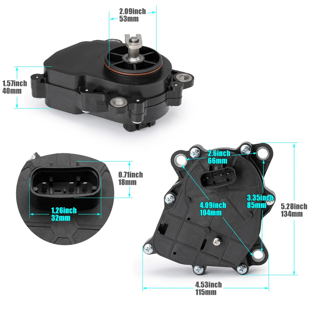 Front Differential 3 Pin Actuator Motor 715900614 415129174 For Can-Am BRP Outlander Renegade Maverick 500 650 800 1000 ATV UTV