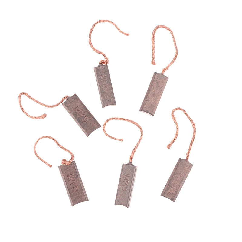 New！5Pcs High Quality Car Generator Brush Brush Regulator Rear Outlet Line 5X7X20mm 5X8X20mm 4.5X6.5X20mm