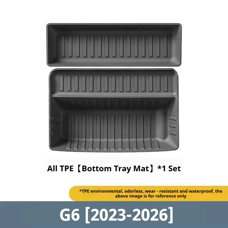 Für Xpeng G6 G7 2023-2026 Spezielle Auto-Kofferraummatte Rutschfest Wasserdicht Langlebig Kofferraum-Unterlage Rückenlehnenpolster – Detail 12