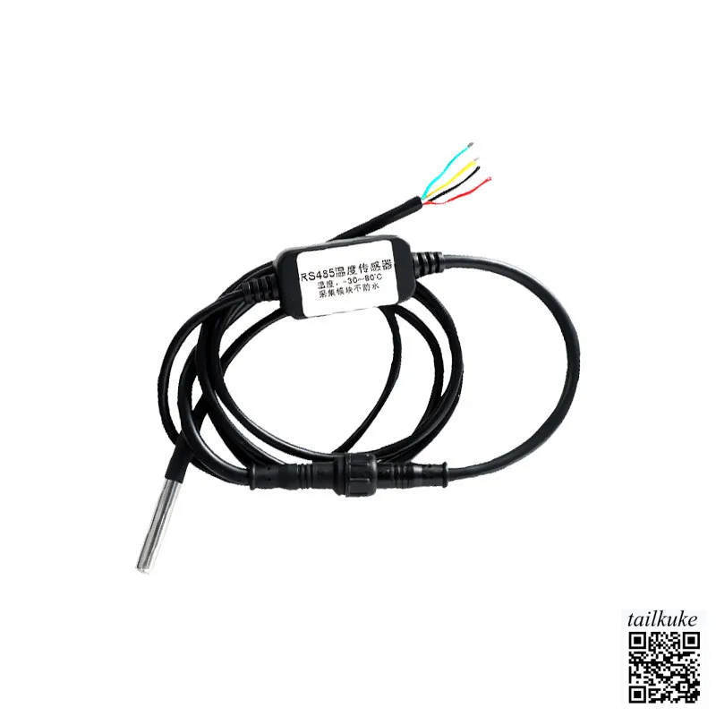 RS485 High Temperature and Waterproof DS18B20 Water Temperature Industrial Transmitter