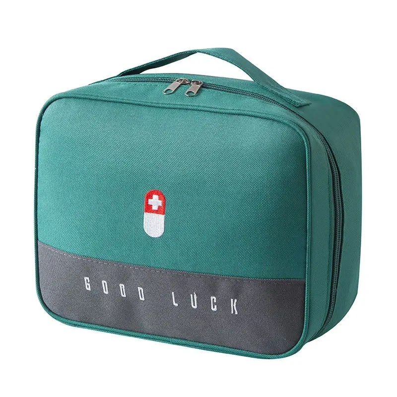 Large-Capacity Thickened Medicine Box Layered Family First Aid Kit Medicine Boxes Medicine Cabinet Portable Fabric Storage Bag