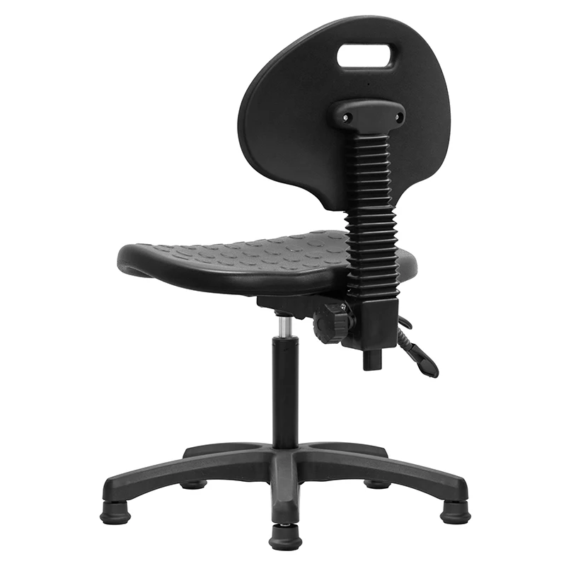 Factory Supply Low Cost Imported Chairs Ergonomic Office Chair Sillas De Oficina with 50mm PU Nylon Fixed Castor of China