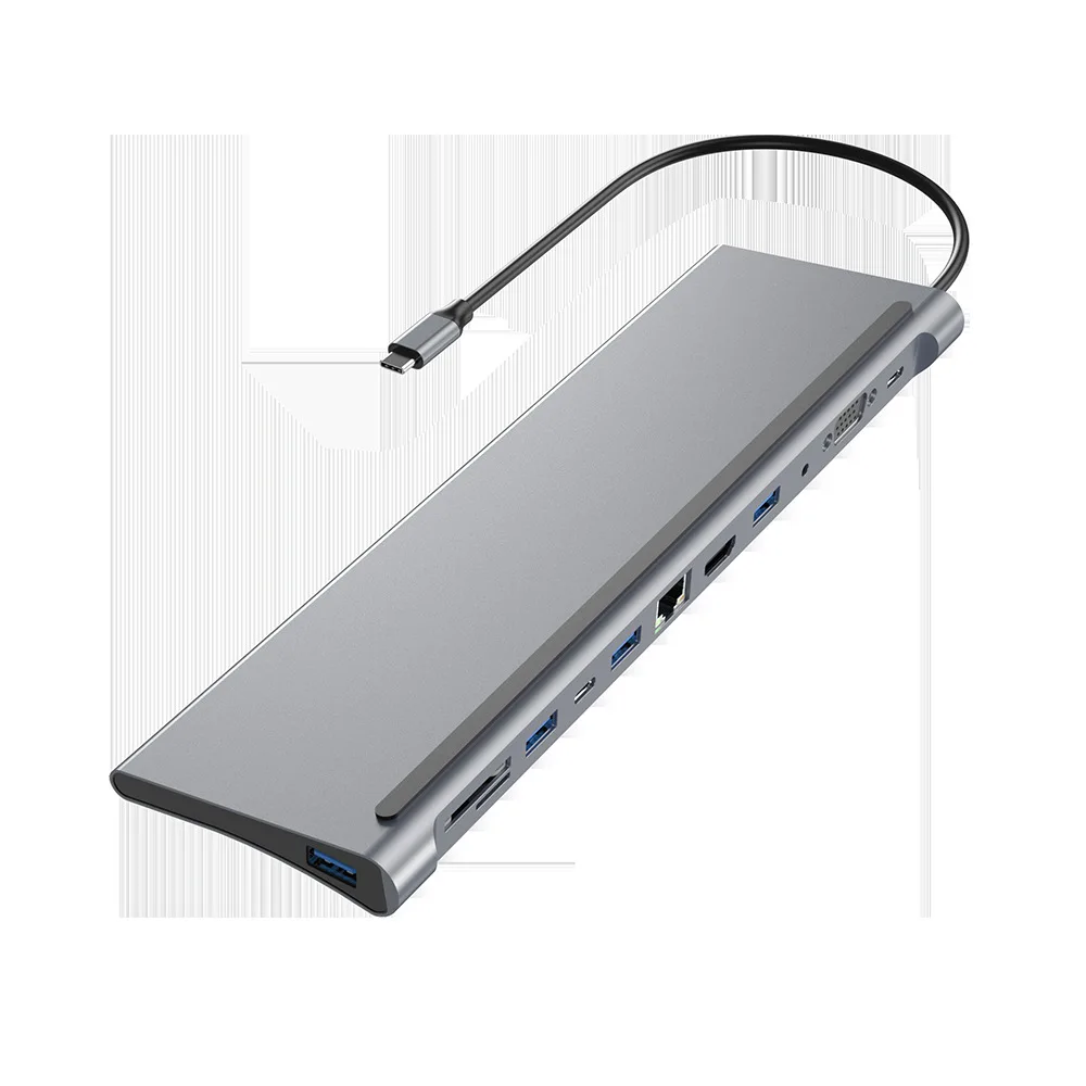 For Apple Huawei Notebook HDMI VGA type-c Dock Bracket Multi-function Docking Station