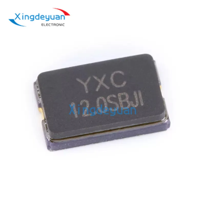 10PCS 5032 SMD passive crystal oscillator YSX530GA 12MHz 10PPM 20pF X503212MSB2GI 2 pins