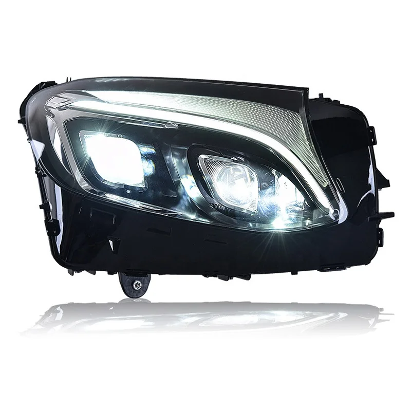 For Mercedes-Benz GLC 2016 Class W253 GLC200 GLC260 GLC300 Accessories for Light Emitting Diode Headlight Assembly 2019