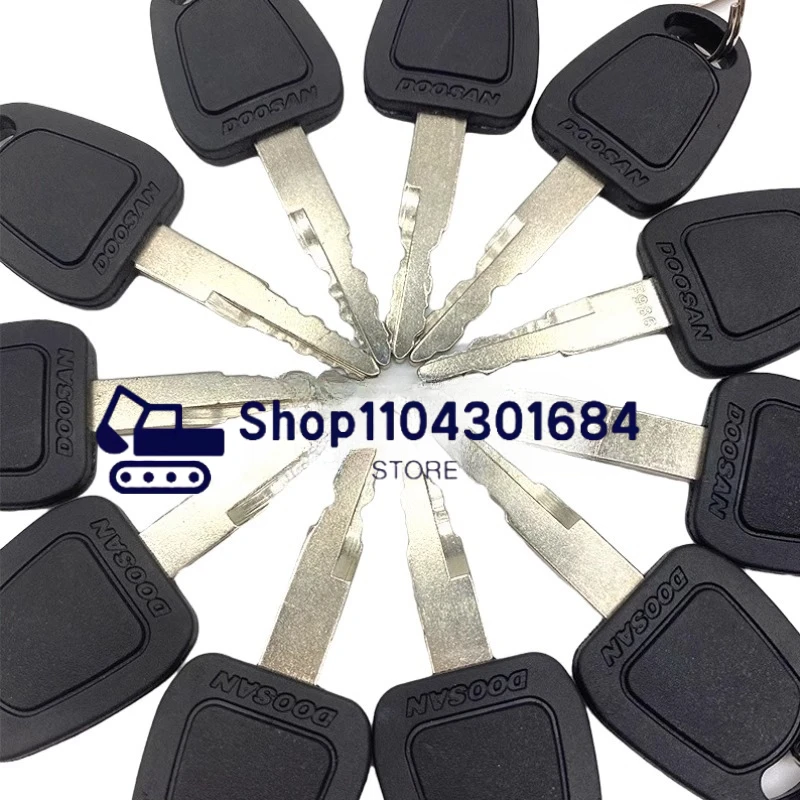 

20PCS F900 Key For Deawoo Doosan Bobcat Terex Excavator Heavy Equipment Ignition Start Switch Door Lock