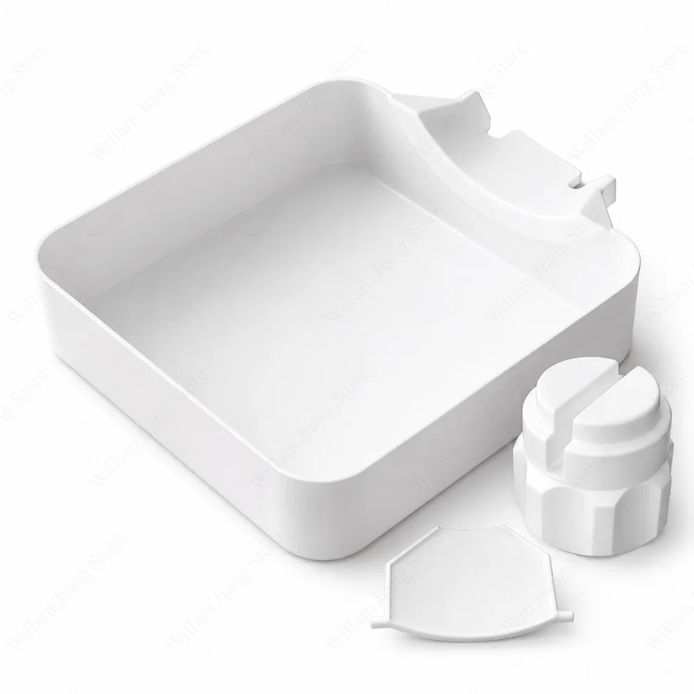 Image of 1 Stück Waschmaschinen-Auffangschale, auslaufsichere Wassersammelwanne zur Filterreinigung, Bodenauslauf-Verhinderung, Wäschezubehör