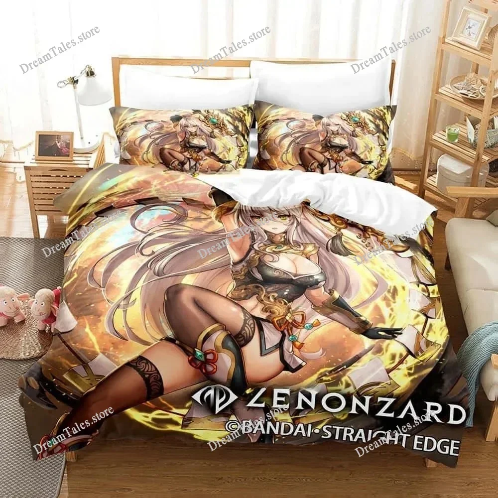 New Game ZENONZARD Bedding Set Single Twin Full Queen King Size Bed Set Adult Kid Bedroom Duvet Cover Sets Anime Luxury Gift