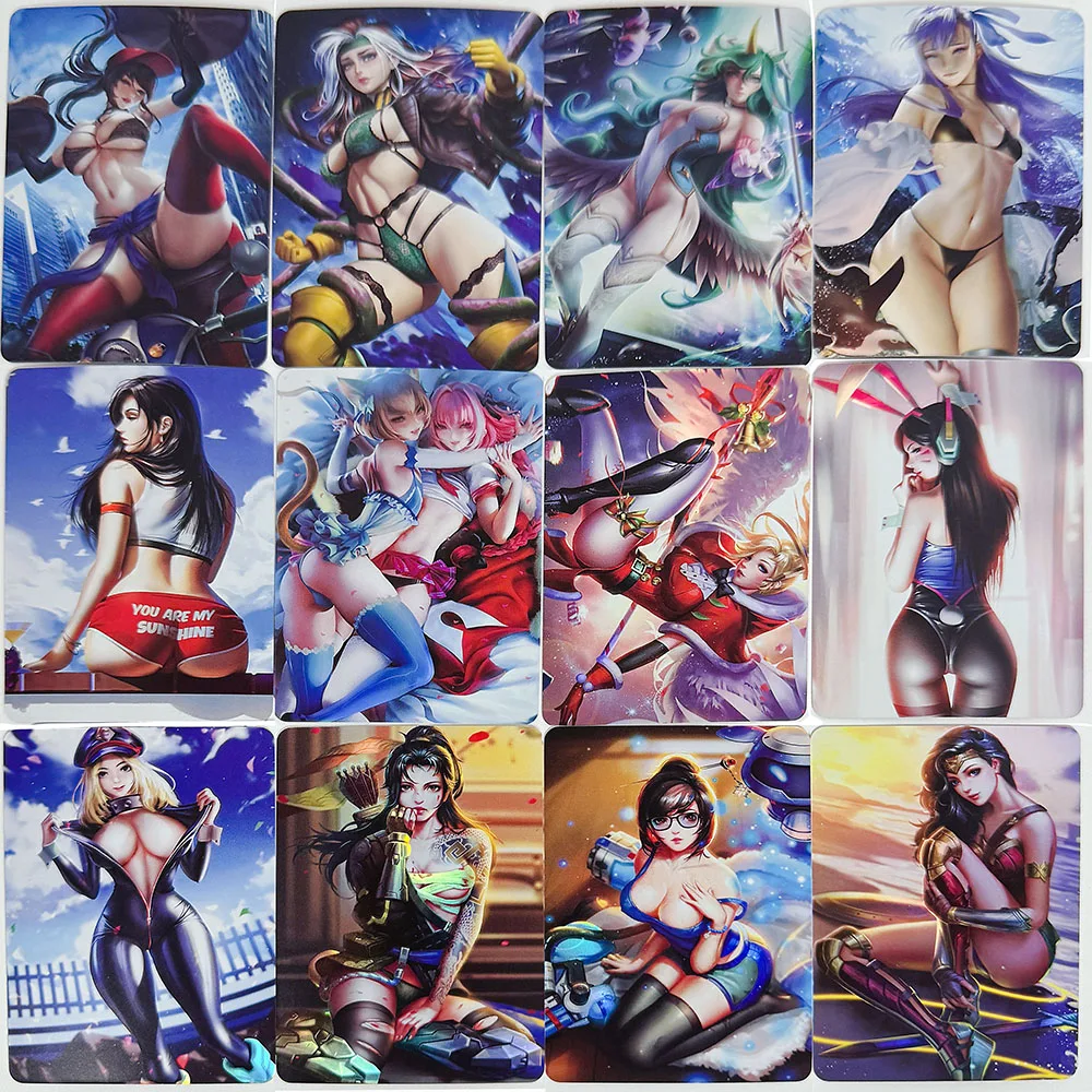 137PC/Set Anime Goddess Story DIY ACG Premium Flash Card Sexy Boy Games Toys Collectible Cards Birthday Gifts Board Game