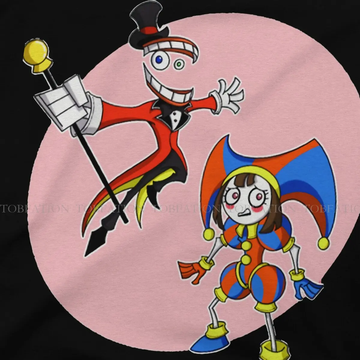 The Amazing Digital Circus Pomni Characters T Shirt Harajuku Teenager Alternative High Quality Tshirt Loose Crewneck Blouses