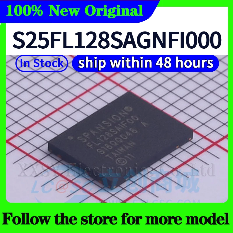

S25FL128SAGNFI000 High quality New