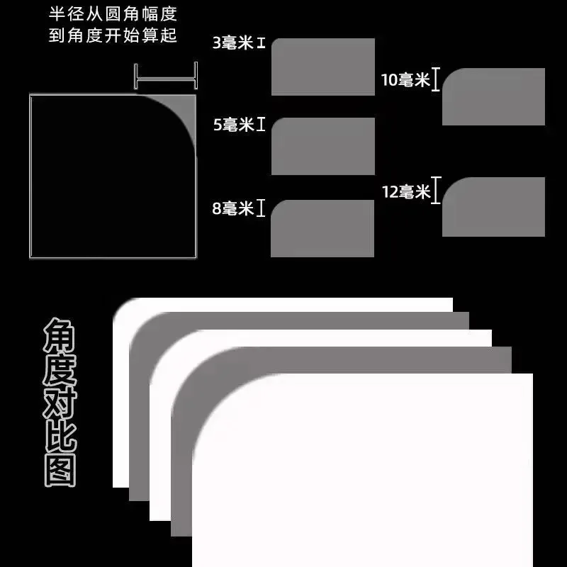 Customized ! R2 Corner Hole Punch Large Badge Slot Punch Corner 2mm Rounder Punch Cutter for PVC Card, Tag, Photo